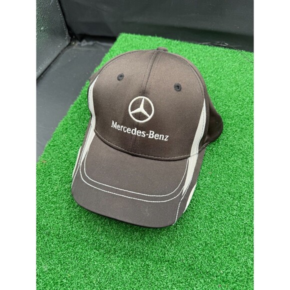 MERCEDES BENZ Hat Cap Strapback Black Performance Adjustable - Picture 6 of 6